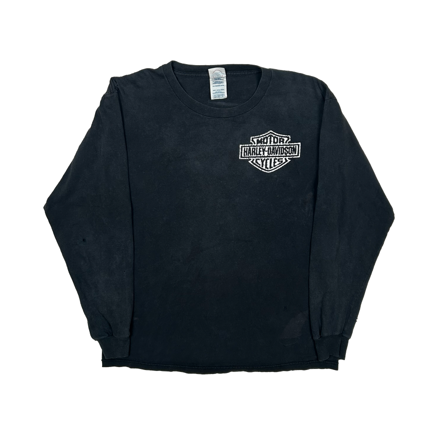 2000s Faded Harley Davidson Bootleg Longsleeve